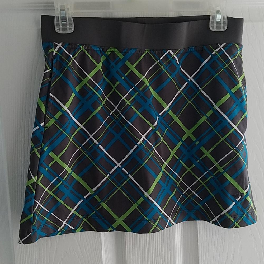 Grand Slam plaid skort